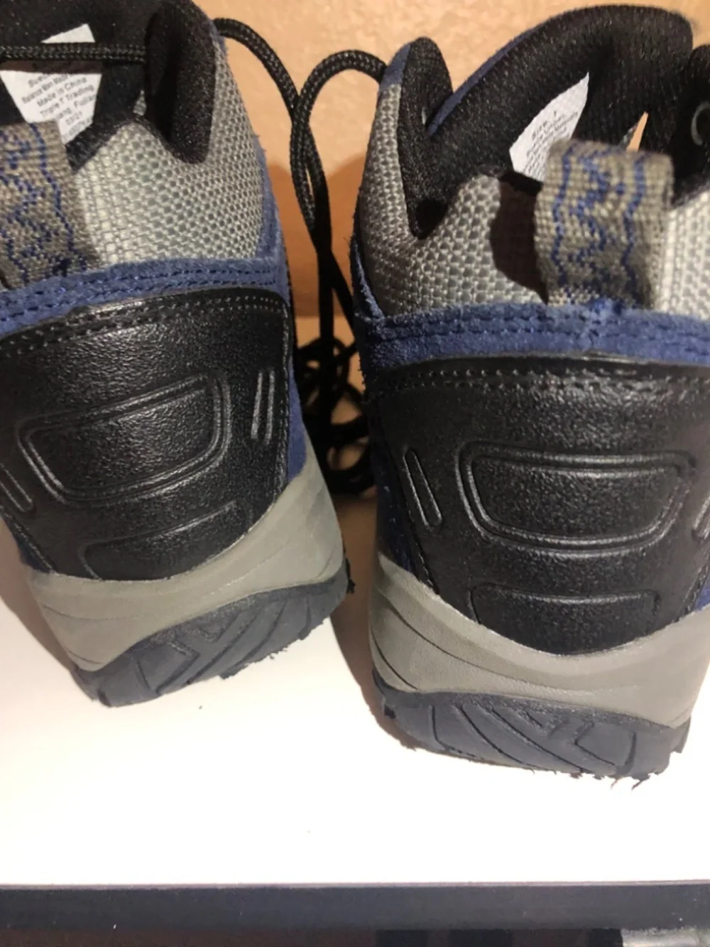Northside Snohomish Waterproof Hiking Boots size 1 Blue Mountain Hikers